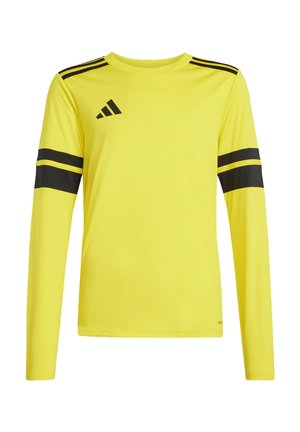 SQUADRA25 LY - Maglietta a manica lunga - gelbschwarz