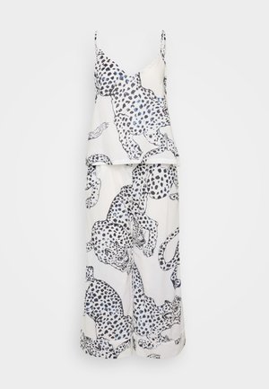 Desmond & Dempsey WOMENS CAMI WIDE LEG  - Conjunto de pijama - cream