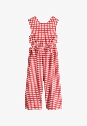 Kombinezonas - red ecru gingham