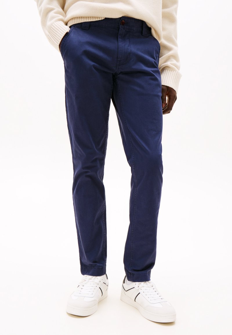 Tommy Jeans - TJM SCANTON PANT - Chino stiliaus kelnės - twilight navy, Padidinti