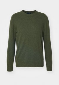 CASHSOFT CREW - Striktrøje - green heather