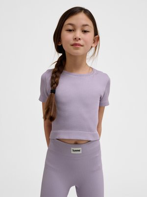 Hummel T-shirt basic - lavender gray