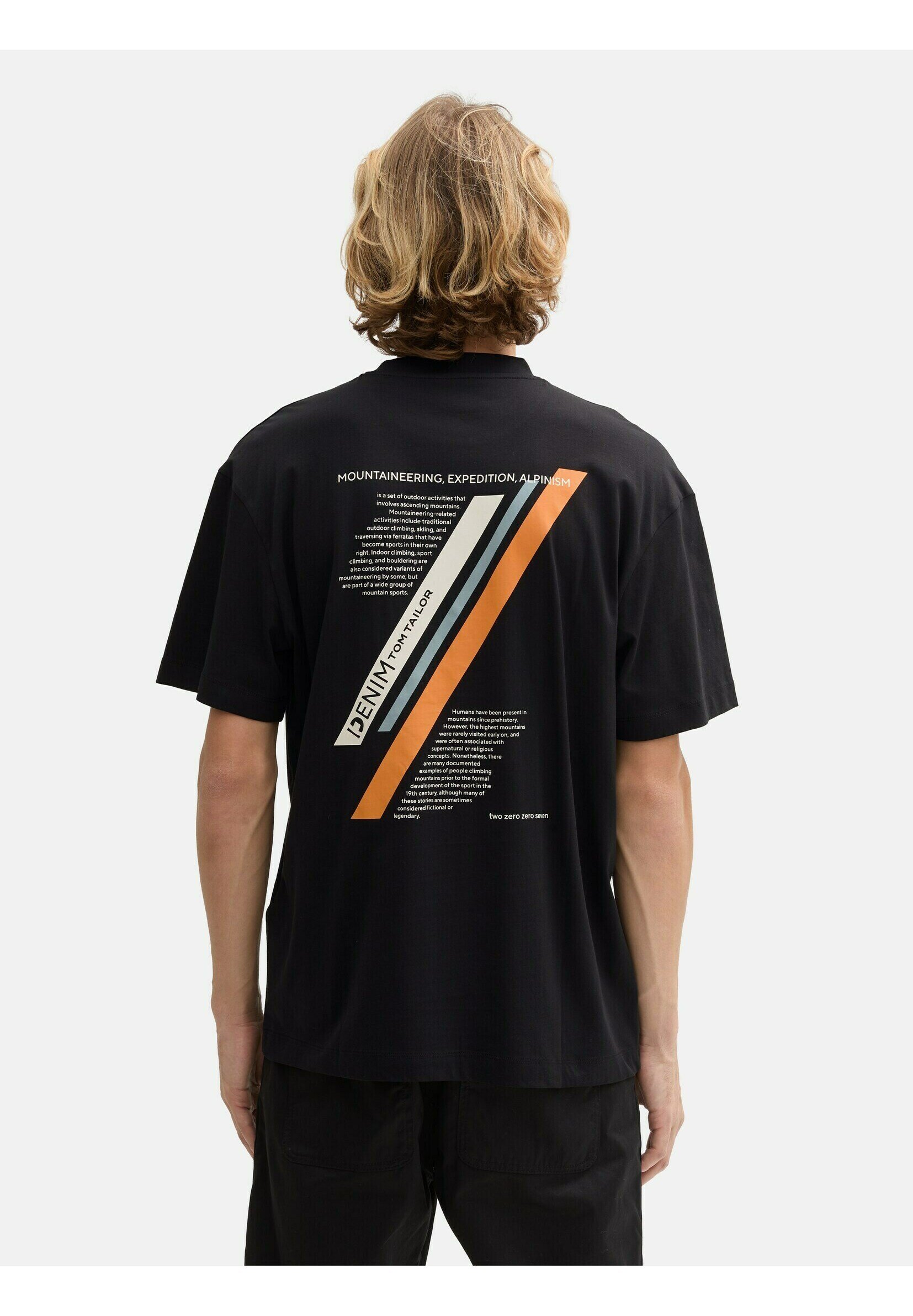 Tom Tailor Opdruk Shirt TOM TAILOR DENIM RELAXED T-shirt Print