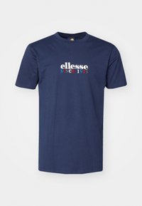 HIKER TEE - Print T-shirt - navy
