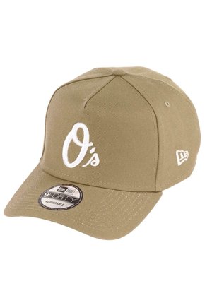 New Era, BALTIMORE ORIOLES MLB KHAKI 9FORTY A-FRAME ADJUSTABLE - Cap - beige