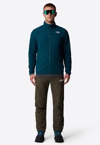 The North Face GLACIER FULL ZIP - Giacca in pile - midnight petrol
