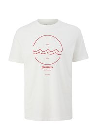 s.Oliver AUS REINER - T-Shirt print - weiß