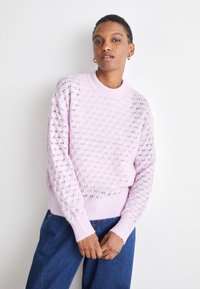 Samsøe Samsøe ANOUR  - Strickpullover - lilac snow