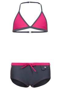 Buffalo - ILLY BUFF SET - Bikini - grey/pink Miniatyrbild 1