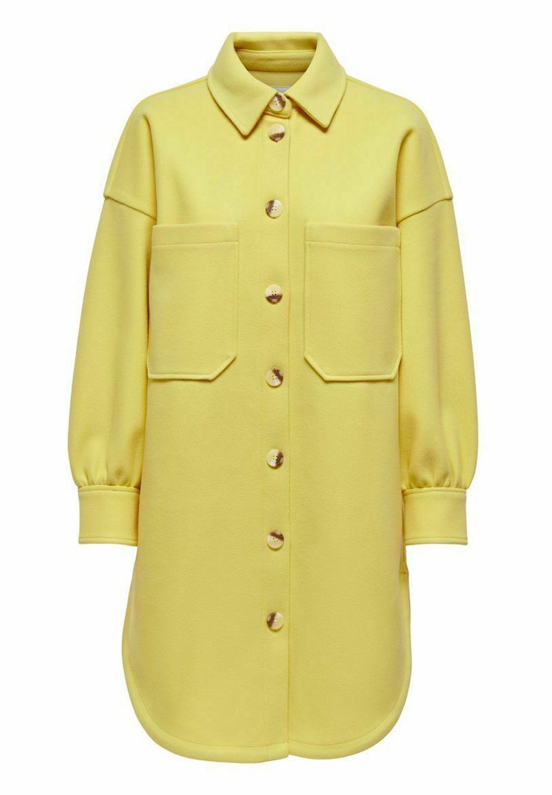 Damen Parkas | ONLY Klassischer Mantel jojoba/gelb - RM98681 Damen Parkas | ONLY Klassischer Mantel jojoba/gelb - RM98681