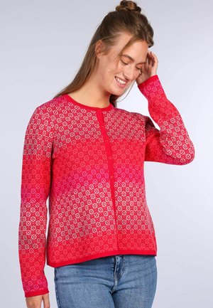Sorgenfri Sylt Cardigan - rubin