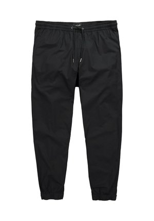 Men Plus, MEN+ SLIP-ON TROUSERS, FLEXLASTIC®, RELAXED FIT, ELASTICATED WAIST, UP TO 8 XL - Bukser - black