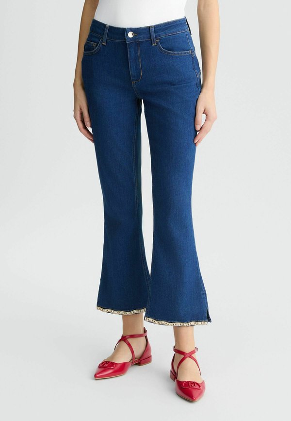 WITH RHINESTONES - Jeans Bootcut