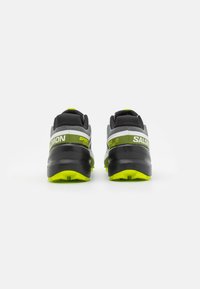 Salomon SPEEDCROSS 6 - Sapatilhas de trail running - black/white/acid lime