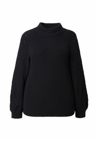 Ulla Popken Maglione - ink blue/viola