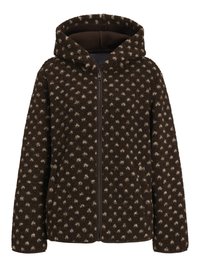 JXVERA TEDDY HOOD JACKET - Φλις μπουφάν - bracken/off_white