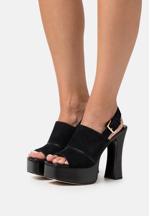 MICHAEL Michael Kors, Sandales à talons hauts - black