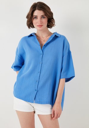 LELA Camicia - saxe blue