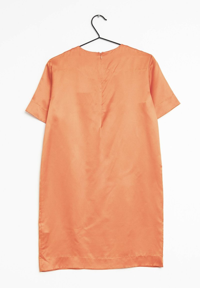 orange cos dress NWT COS Ruffle-Sleeve Mini Dress in Orange