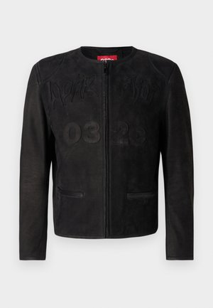 THISTLES JANKER UNISEX  - Giacca di pelle - black