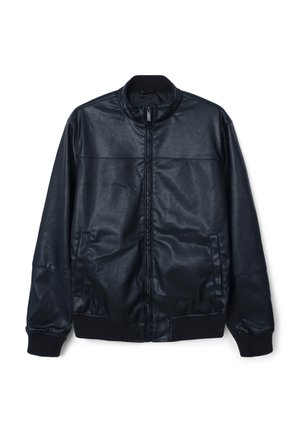 Calliope EFFETTO PELLE - Faux leather jacket - nero