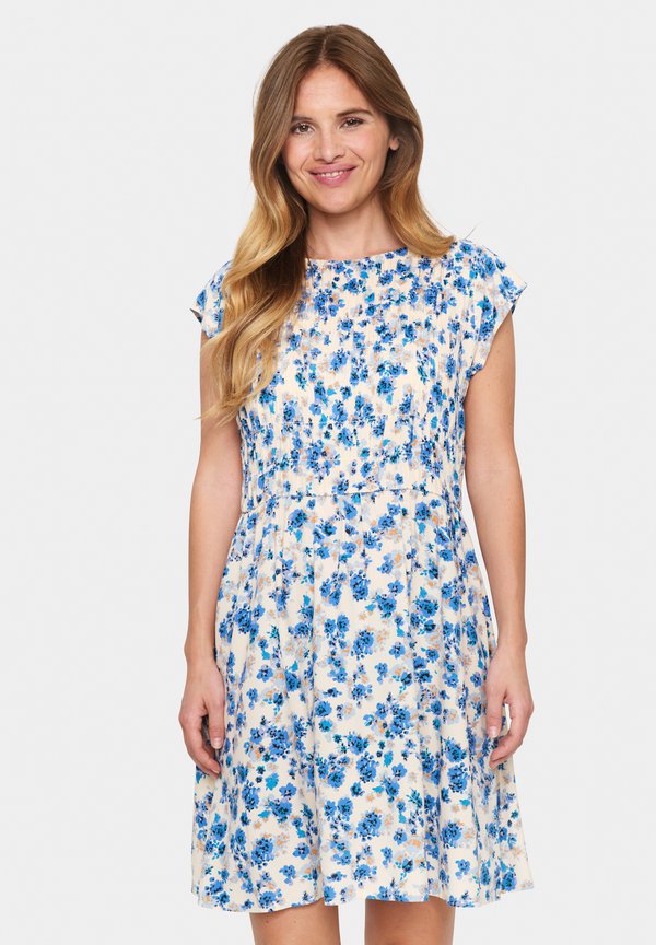 GISLA - Freizeitkleid - creme double flower