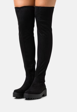 Even&Odd Botas mosqueteras - black