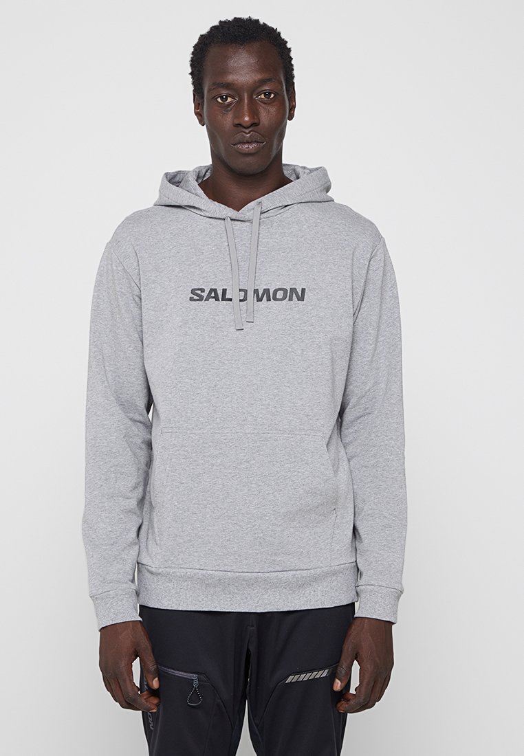 Salomon Hoodie grijs