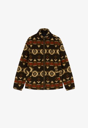 Wrangler, Giacca in pile - aztec chocolate torte