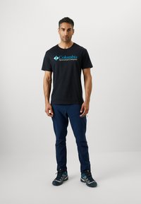 Columbia BASIC LOGO™ SHORT SLEEVE - Nyomott mintás póló - black