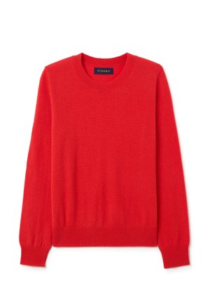 Strickpullover - light red