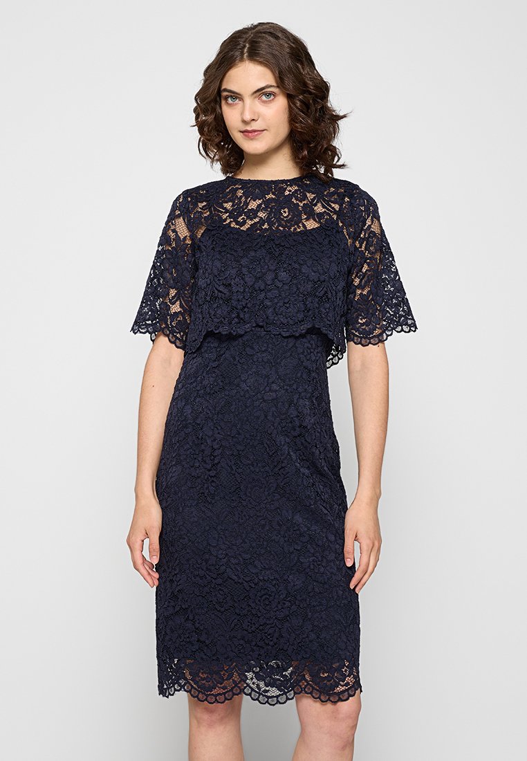 Apart Glamour Cocktailjurk donkerblauw Apart Glamour Cocktailjurk donkerblauw