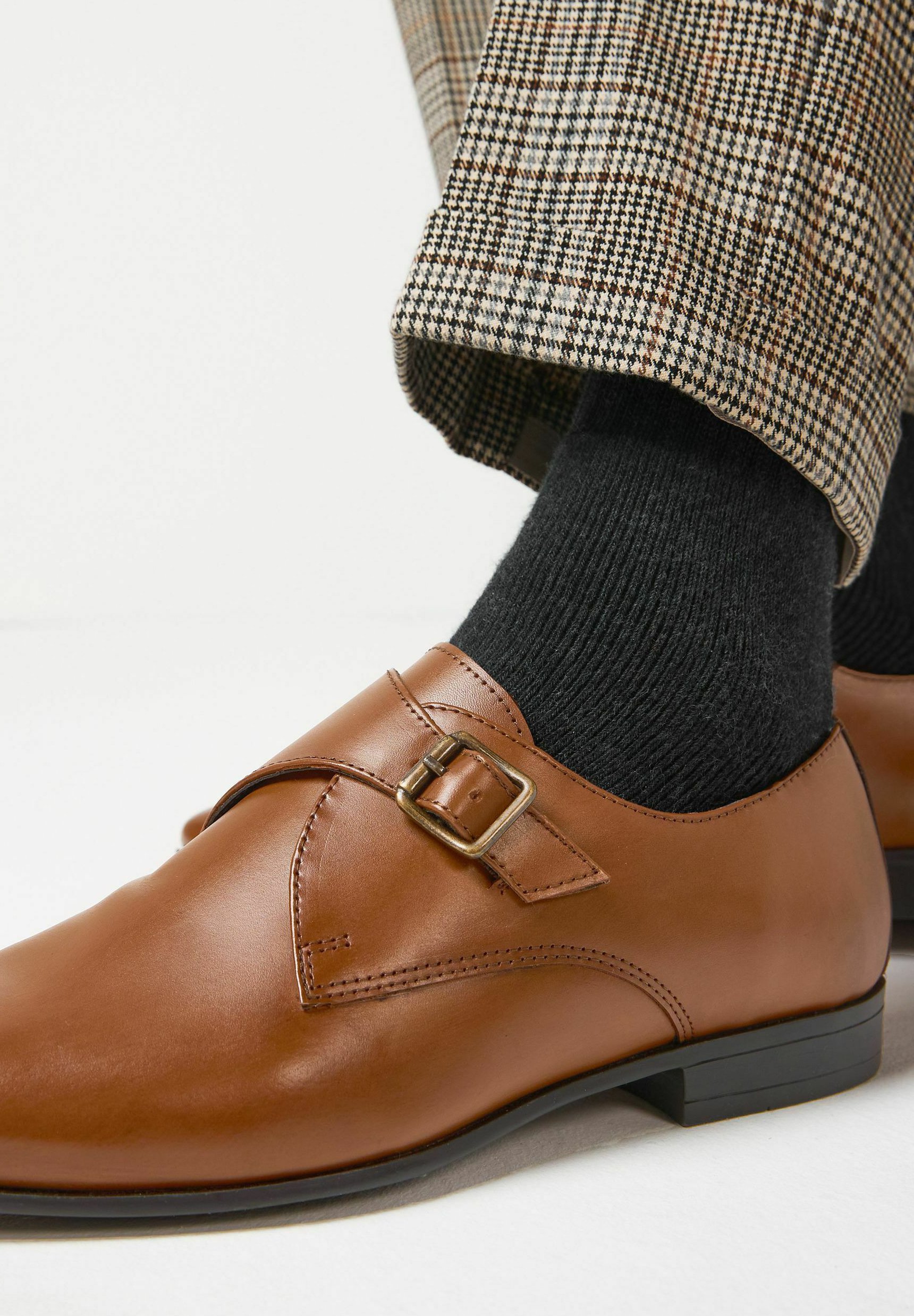 Next SINGLE MONK - Slipper - tan brown 