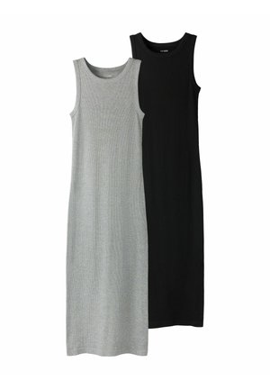 TWO SOON 2-PACK  - Rochie tricotată - black