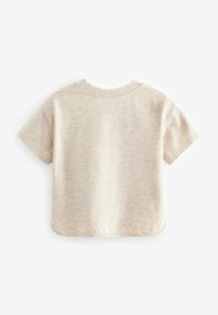 Next SHORT SLEEVE APPLIQUÉ - REGULAR FIT - T-shirts print - oatmeal