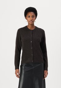 Samsøe Samsøe CARDIGAN - Cardigan - chocolate torte