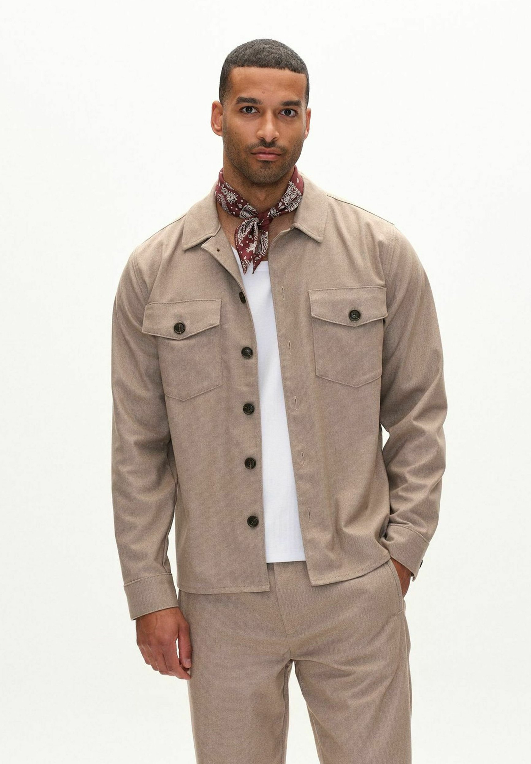 Gabba CLIPPER SHAFI Light jacket brown