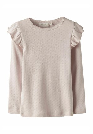 Lil' Atelier Top s dlhým rukávom - peach whip