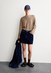 ARMEDANGELS MARYNAA FINE - Langarmshirt - walnut cream-oatmilk