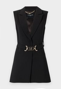 BECKY BELTED VEST - Waistcoat - jet black