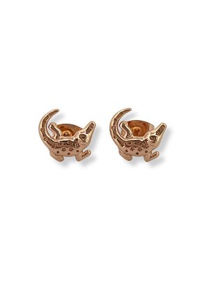 ByNouck EARSTUD CROCODILE SET - Earrings - gold coloured