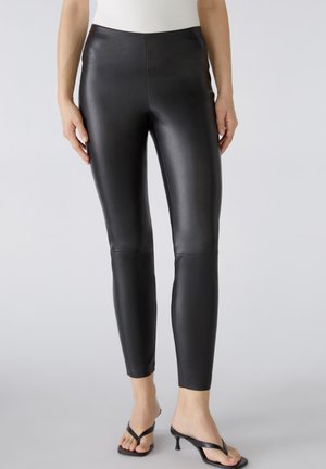 Oui CHASEY - Leggings - Hosen - black
