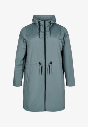 Zizzi FLASH MIT KAPUZE - Sadetakki - balsam green