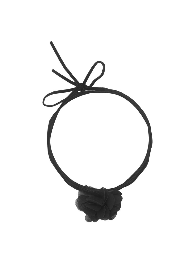 PULL&BEAR CHOKER Naszyjnik black/czarny Zalando.pl