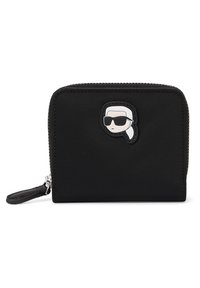 KARL LAGERFELD - IKONIK ZIP - Piniginė - black Miniatiūros vaizdas 1