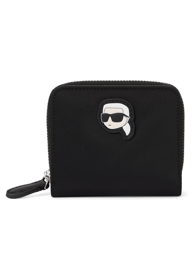 KARL LAGERFELD - IKONIK ZIP - Denarnica - black, Povečajte