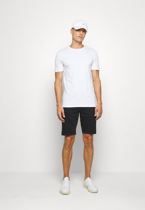 7 PACK - Basic T-shirt - white/blue/green