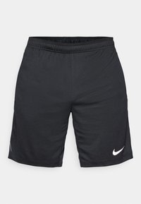 SHORT  - Sports shorts - black/white