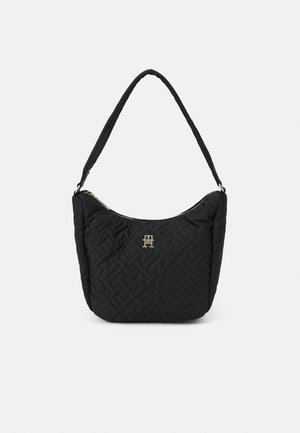 Tommy Hilfiger FLOW SHOULDER BAG - Handtasche - black