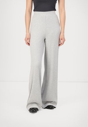 Even&Odd by Zalando Trousers - mottled light grey